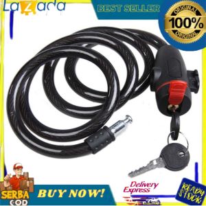 ARAFURA - TaffGUARD Kunci Gembok Sepeda Anti Maling Lock - TY588YZ - Black