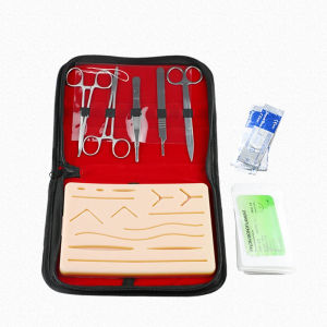 Suture Training Kit Skin Operate Suture Practice Model Training Pad Needle Scissors Tool Kit Teaching equipment