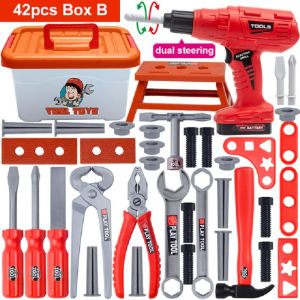 Kids Engineers Tool Box Toys Set Complete Set of Baby Simulation Repair Tools Household Educational Toys