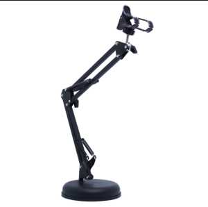ORI Bracket Stand Hp di Meja/ Phone Holder Konten Live Streaming Jepit 360 derajat/Tripod Live Streaming Konten/ Tripod Meja  Dudukan Hp Handphone