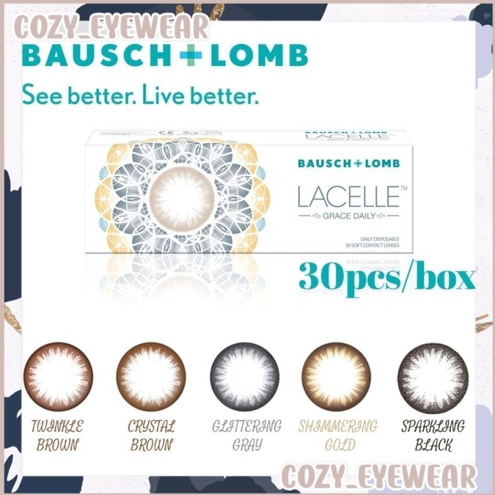 Bausch & Lomb Lacelle Grace Daily Lens 30 Pcs Color Daily Contact