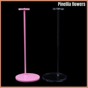 【Pinellia flowers】 Doll transparent fixed foot plastic standing display stand card waist stand