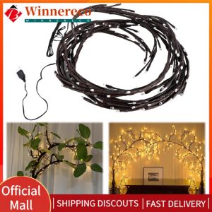 8 Modes LED Fairy Lights for Vine Tree Branch Decor Remote Control Christmas and Party Lighting