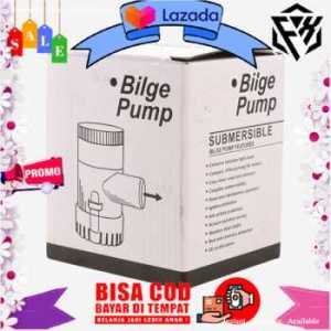 Promo Bulan Ini - Pompa Air Submersible 1100GPH Bilge Pump DC 12V Water Bilge Pump Bilge Pump Pompa Air Celup Serbaguna pengairan di sawah perkebunan kolam ikan rumah tangga serta berbagai keperluan lainnya