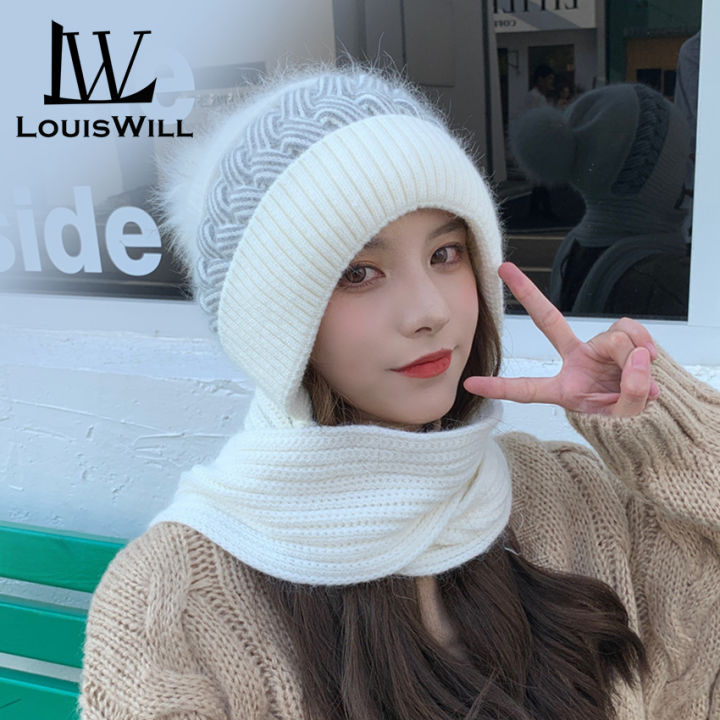 LouisWill winter wear for women Women's Scarf Winter Knitted Hats