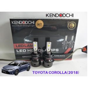 🔥READY STOCK🔥KENDODCHI 2Pcs H7 LED Car Headlight FOR TOYOTA COROLLA(2018) product by Malaysia