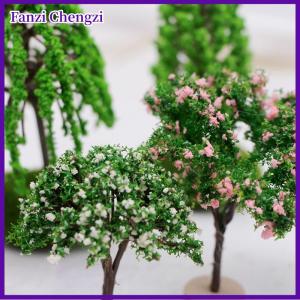 Fanzi 1 cây nhỏ đồ trang trí sân vườn cổ tích Nhà búp bê thu nhỏ cảnh quan siêu nhỏ