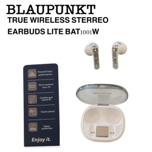 BLAUPUNKT BAT1001W-BAT1001B หูฟังบลูทูธไร้สายTRUE WIRELESS STEREO EARBUDSBLAUPUNKT