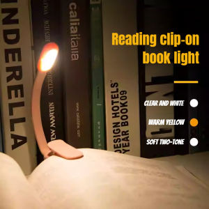 Mini LED USB Light Rechargeable Desk Lamp Reading Light Flexible Portable Mini Night Light For Books Bedside Clip Flashlight2026