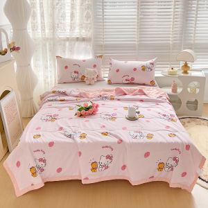 ผ้าห่มดิสนีย์ 𝐃𝐢𝐬𝐧𝐞𝐲 ลิขสิทธิ์แท้100% ผ้าขนนุ่มพรีเมียม ลายน่ารัก คุโรมิ สตรอเบอร์รี่เคที สุนัขหูยาว ขนาด 110X150 cm. 150X200 cm.