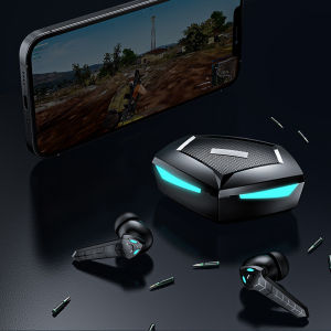 หูฟังราคาถูก เพื่อเล่นเกม 5.0 ชุดหูฟังบลูทูธ ราคาที่ยั่งยืน ผู้สะอาด 10 เกมสำหรับโทรศัพท์มือถือ Android IOS