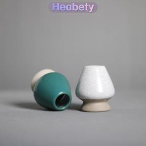 Heabety Gốm matcha trà xanh Chasen chủ đứng Bát Tre Whisk Máy xay bàn chải Trà Công cụ chủ trà phụ kiện teaware