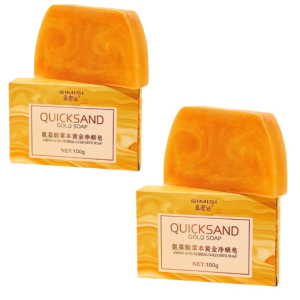 Amino Acid Handmade Perfume Gold Essential Oil Soap Whitening Glow Soap Anti-Mite Oil Control Body Care Soap