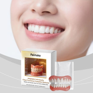 new Premium Denture Cosmetic Kit - Boost Smile Beauty Skin-Friendly Material Confident Smile for Any Occasion Free Shipping