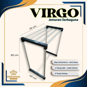 KINGDOM Jemuran Baju/Jemuran Pakaian/Jemuran Handuk/Jemuran Murah/Leo/Virgo