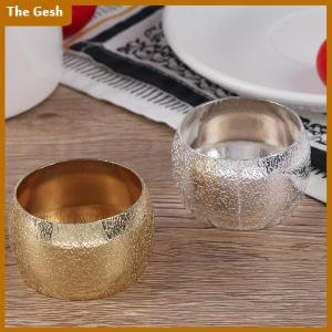 [The Gesh] Napkin Rings Wedding Party Hotel Serviette Buckle Napkin Holder Table Decor