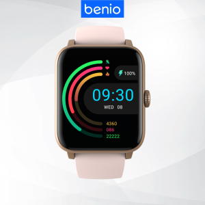 Benio GT1 Bluetooth Smart Watch Touch Screen Multifunctional Fitness Tracker Smartwatch With Sports Mode Heart Rate and Steps Tracker