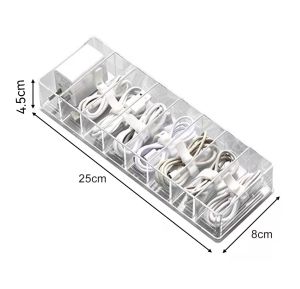HTF.Ustproof Storage Cable Management Box: A Compact Cable Storage Solution
