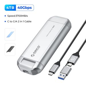 ORICO Portable SSD 3500MB/s External Solid State Drive 4TB 2TB 1TB Type- C Aluminum Alloy PSSD Built-in Cooling Fan (R40)