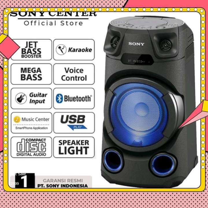 SONY Speaker Hifi High Power Audio System Karaoke Bluetooth MHC