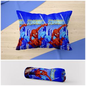 Sarung Bantal Motif anak karakter Dan Sarung Guling Katun Disperse 60x43cm