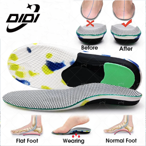 DIDI 1 Pair Orthopedic Insoles Arch Support Pad Sports Insoles Flat Foot Foot Pain For Plantar Fasciitis