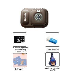 Children Digital Video Camera Toy For Kids Girls Boys Toddler Birthday Christmas Gift Teenage Presents Outdoor Pink Blue Brown