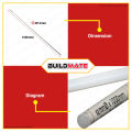 BUILDMATE Creston 12MM x 1Meter Engineering HDPE High Density Polyethylene Plastic Rod Round Stick HD-PE Rod FY9012. 