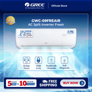 GREE AC Freair Wall Mounted 1PK with Air Purifier - GWC-09Freair