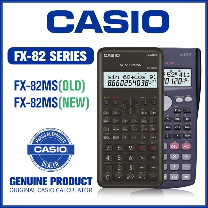 Casio Fx-82ms Original Casio Scientific Calculator Function