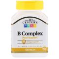 21st Century B Complex Plus Vitamin C 100 Tablets. 