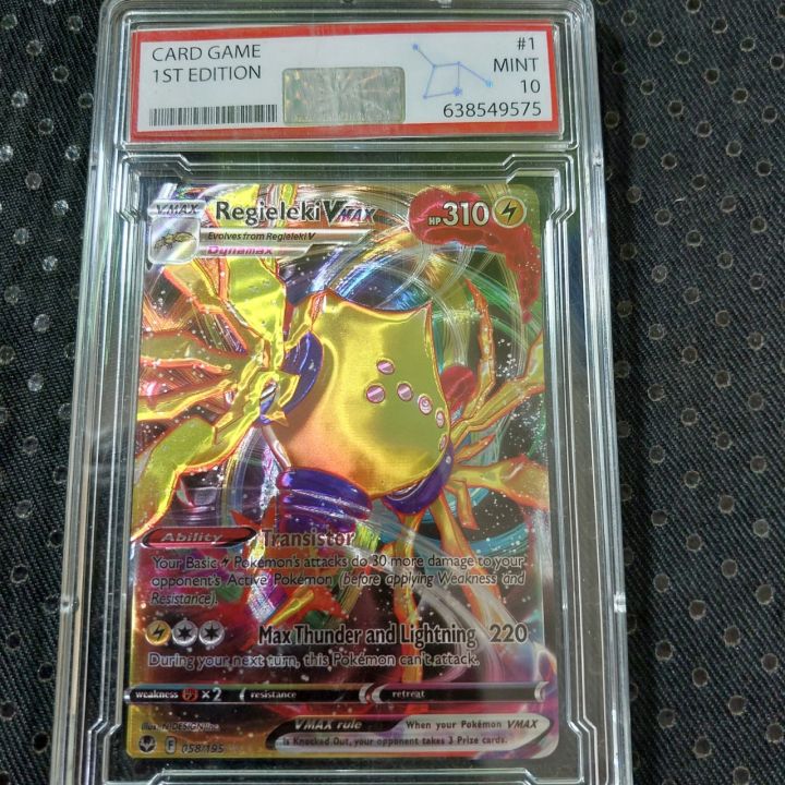 POKEMON 3D ULTA]Th nhm VMAX Regieleki VMax 058 195 Silver Tempest than an  vuong toa km 2 qu TNG bo v th 2123 d44 1-35 | Lazada.vn