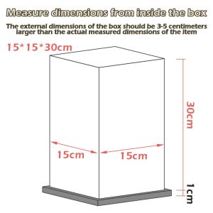 Transparent Acrylic Display For 42161 Lamborghini Huracán Tecnica Popmart Labubu Zimomo for Shoes Sneakers Jewelry Collectibles 手办展示盒收纳