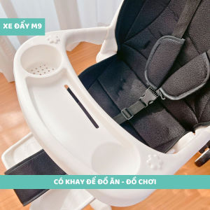 [Siêu rẻ] Xe Đẩy Cho Bé Xe Đẩy Gấp Gọn M9 Xoay 360 Độ 3 Tư Thê Nằm Ngả Ngồi Có Màn Che Bụi Và Chỗ Để Chân Cho Bé.bh 6 tháng