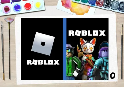 Roblox Coloring Book for Kids with FREE Resealable Pouch Gift Ready Best Birthday Party Giveaways Loot Bag