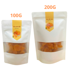 ĐÀO SẤY DẺO 500G ĐÀO VÀNG SẤY DẺO TỰ NHIÊN THƠM Ăn Vặt Food Thức Ăn Snack