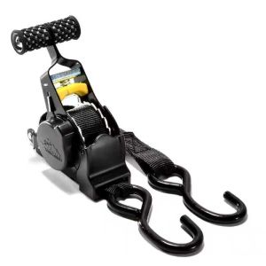 BECORATE Retractable Ratchet Tie Down Straps 3.3m Autoretract Tie Downs with Padded Handles