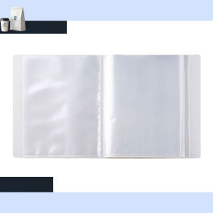 80 Pages A6 Photo Album Card Home Picture Storage Photocard Postcard Pocket Notebook Clear File Protector Book