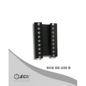 Tali Air / U Channel / Groove Joint SCK GS U20 Black (hitam) UPVC