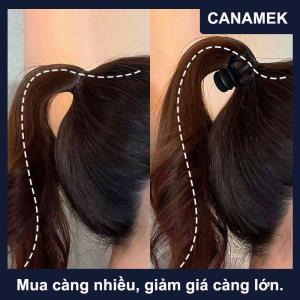 【CANAMEK】 5 cái kẹp tóc đuôi ngựa cố định đuôi ngựa cao kẹp tóc kẹp tóc kẹp tóc phụ kiện nữ cô gái phụ kiện mũ nón móng vuốt tóc chống chảy xệ