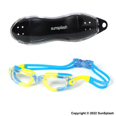 [SG Stock] Kids Swimming Goggles Quick Release Anti Fog Leak Proof Swim Goggle Easy Wear Adjustable Children UV Google