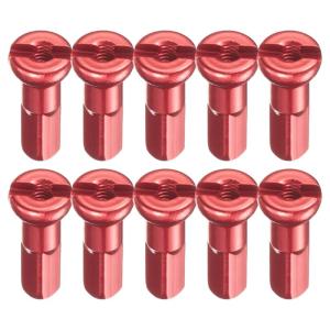 10Pcs Bike Spoke Nipples Caps Head End Tip High Strength Bicycles Spoke Caps Wheel Spoke Nipples Decoration Bike Part