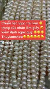 HOÀN TIỀN 15% - Dây chuyền bạc s925 mặt hạt ngọc trai thiên nhiên 10li cao cấp