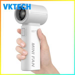 Personal Cooling Fan 199 Speeds Mini Personal Fan 3600mAh Rechargeable with Digital Display for Travel Concerts Camping Makeup