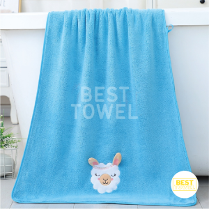 Best Towel Handuk mandi baby doll anak 50x100cm daya serap tinggi dan lembu Tebal Super Menyerap Air