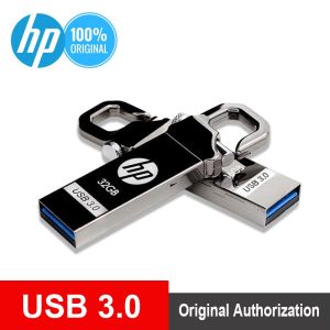 ♥【Readystock】FREE Shipping+COD♥ HP USB Flash Drive USB 3.0 Plus OTG Metal Pen Drive USB 3.0 Flash Memory Stick 16GB 64GB 32GB 128GB