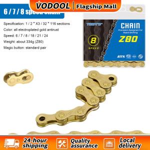 【Fast delivery】 8/9/10/11 Speed Bicycle Chain Wear-resistant Variable Speed Mountain MTB Road Bike Anti-rust Chains Cycling Accessories