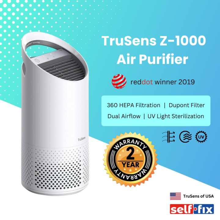 Trusens Z-1000 Air Purifier (waranti tempatan-penapisan HEPA 360 dengan ...