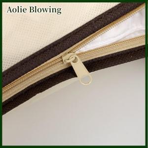 Aolie Transparent Non-woven Pillow Packed Quilt Blanket Zipper Dustproof Storage Bag Household Organizer Bag Tote Bag Various Sizes