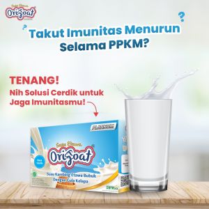 Susu Etawa Origoat Platinum 200 gram Rasa Plain